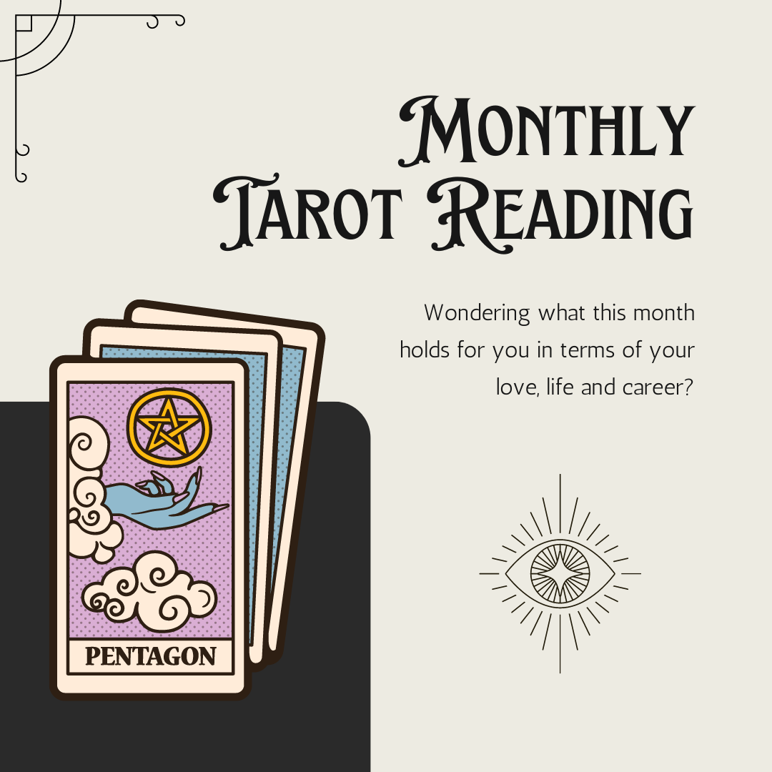 Monthly Tarot Readings and the Moon